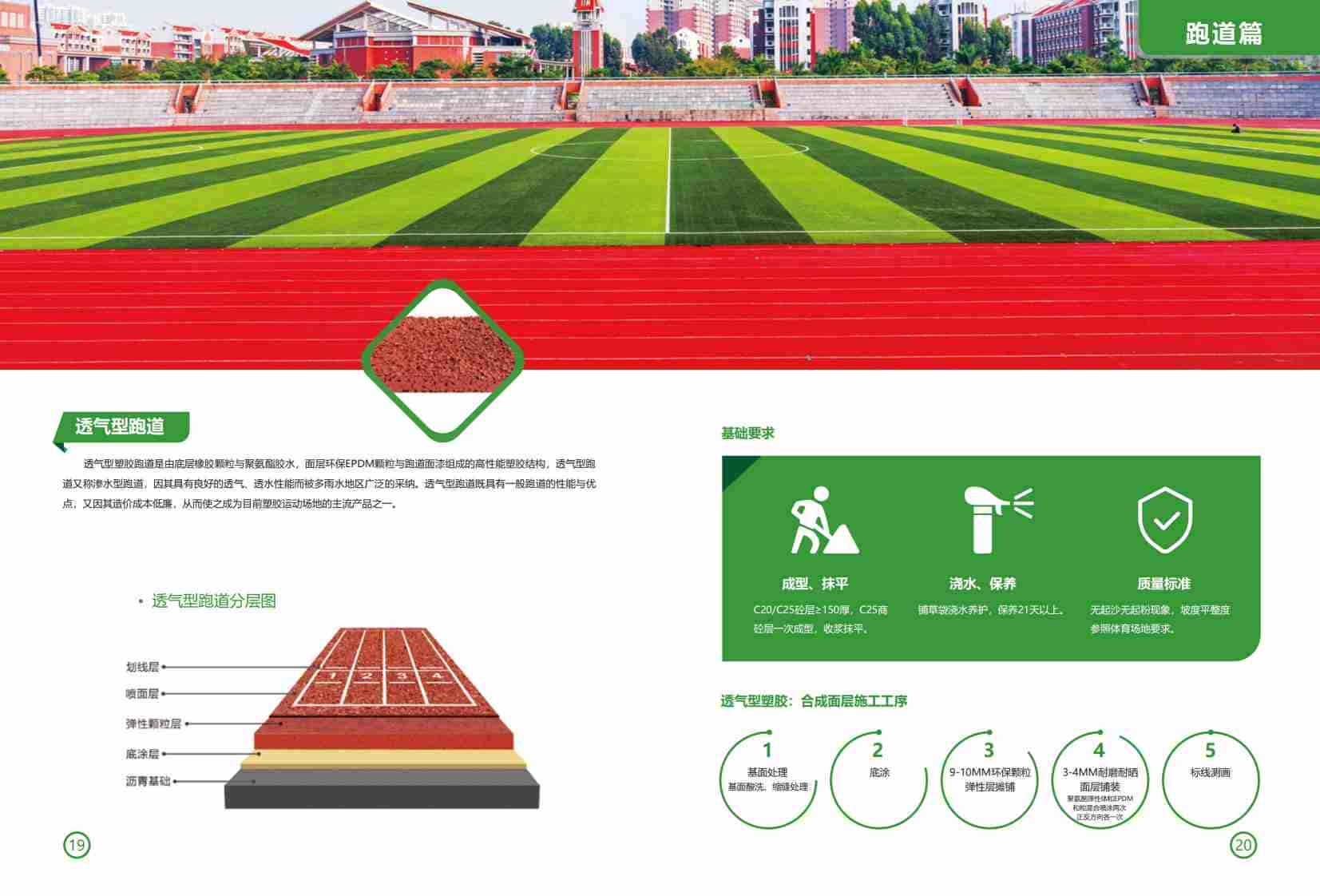 透氣型塑膠跑道生產(chǎn)廠家 校園跑道建設(shè)施工